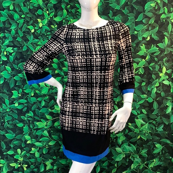 Eliza J elegant classy shift dress NWT m BORDERS 8 - Picture 10 of 11